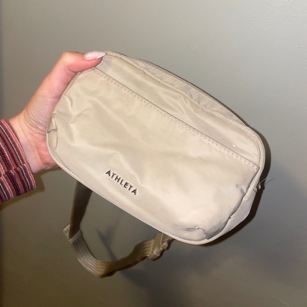 Nude/Tan Athleta Belt Bag